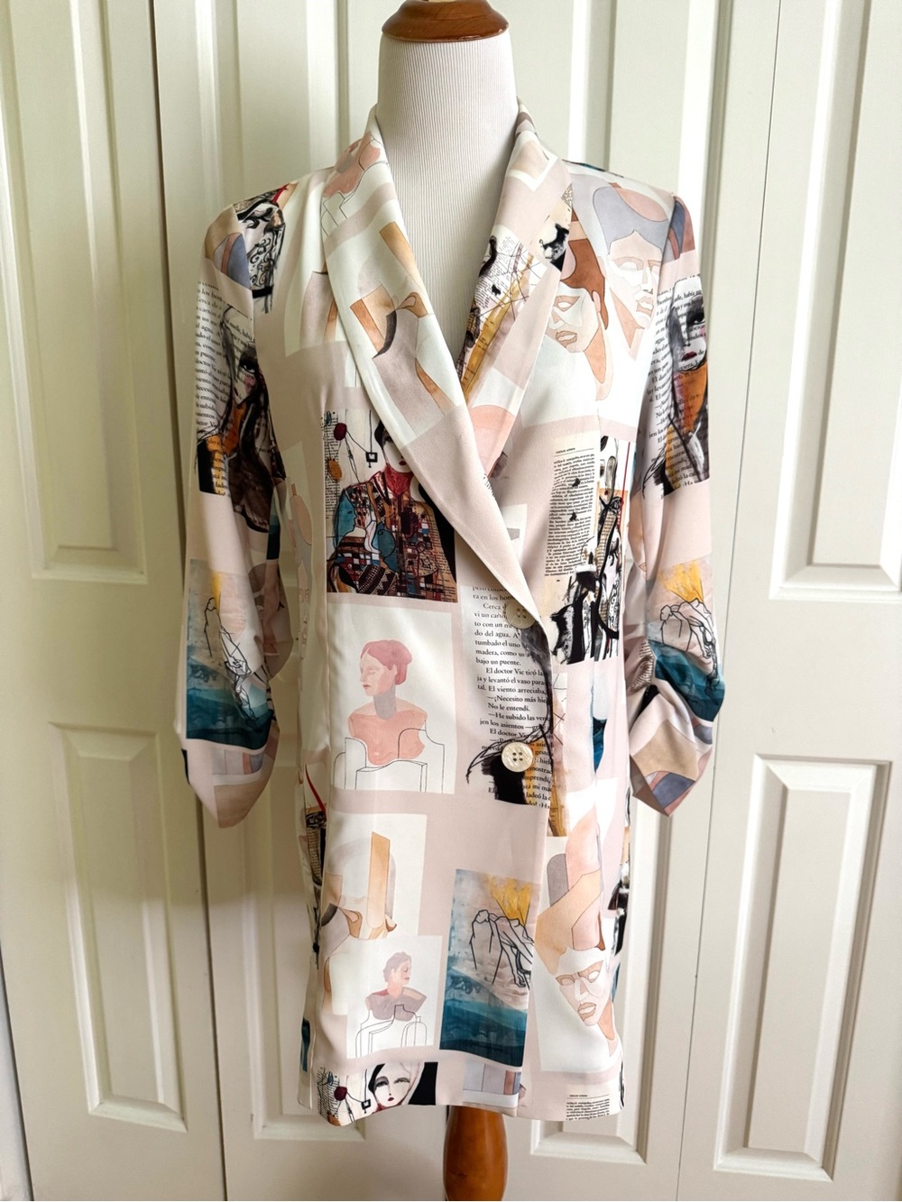 BerrIn Multicolor Jacket Dress M EUC
